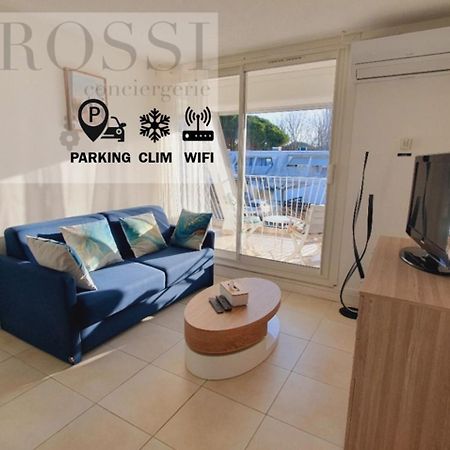 T2 West City Parking Clim Wifi 4Pers - Rossiconciergerie - Linge Inclus La Grande-Motte Buitenkant foto